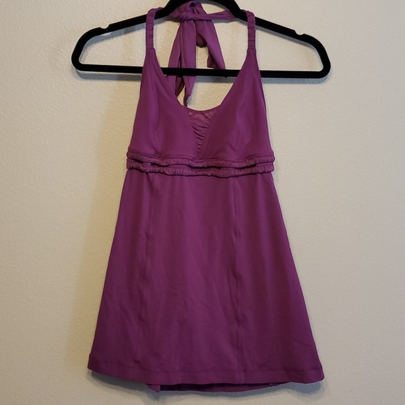 Lululemon Dignity Halter open back tie neck-J25 - Picture 1 of 4